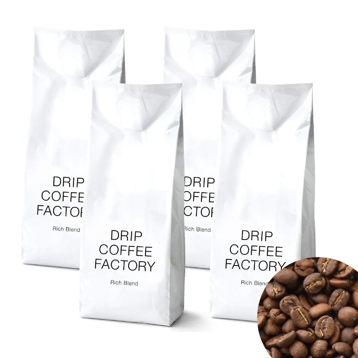 Amazon | ドリップコーヒーファクトリー リッチ ブレンド コーヒー 豆
